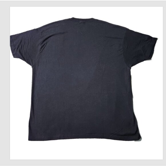 Anime Graphic T-Shirt Join Black Eagles Mens XXXL Short Sleeve Black Crew Neck - Picture 2 of 8